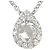 Autre Marque Collana in oro bianco 18K e diamanti D'oro