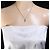 Autre Marque Collana con pendente in oro bianco 18K e diamanti D'oro - vista 6