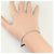 Autre Marque Bracciale charm in oro bianco 14K e diamanti D'oro - vista 5