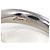 Autre Marque 18K Weißgold-Ring mit schwarzem Diamanten Golden - Ansicht 5