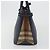 Burberry Banner in pelle e tela House Check Medium Blu navy - vista 3