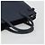 Burberry Banner in pelle e tela House Check Medium Blu navy - vista 7