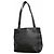 Borsa Tote Chanel in pelle di vitello martellata nera Nero