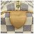 Louis Vuitton Damier Azur Keepall 50 Boston Bag Bianco - vista 5