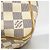 Louis Vuitton Damier Azur Keepall 50 Boston Bag Bianco - vista 6