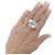 Autre Marque „Toi & Moi“-Ring, Weißgold, Perlen, Diamanten - Ansicht 4