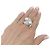 Autre Marque „Toi & Moi“-Ring, Weißgold, Perlen, Diamanten - Ansicht 5