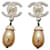 Orecchini a clip argento Chanel  - vista 1