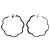 Orecchini CHANEL 18KWG Oro Bianco Camellia