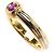 Cartier 18K Gold Rubin Ring - Ansicht 2