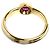 Cartier 18K Gold Rubin Ring - Ansicht 4