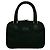 GUCCI Sac à main en toile Micro GG Logo et cuir Old Gucci Noir