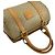 16 Céline Celine Vintage Macadam Blazon Pattern Handtasche Braun Beige - Ansicht 4