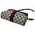 Gucci Sherry Line GG Logo Muster Leder Mini Schultertasche Rot Marineblau - Ansicht 8
