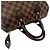 Borsa Louis Vuitton Speedy 25 motivo Damier Marrone - vista 4