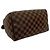 Borsa Louis Vuitton Speedy 25 motivo Damier Marrone - vista 7