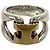 Ring Anello Hermès History in Argento e Oro Giallo D'oro