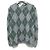 Valentino Garavani Argyle Wollstrickpullover Braun Grün