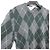 Valentino Garavani Argyle Wollstrickpullover Braun Grün - Ansicht 3