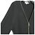 Autre Marque Calvin Klein Strickpullover mit Rippenstrick Schwarz - Ansicht 3