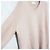 Autre Marque United Arrows Wollstrickpullover mit V-Ausschnitt Pink - Ansicht 3
