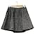 Autre Marque Falda de tweed con espiga MSGM Negro