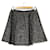 Autre Marque Falda de tweed con espiga MSGM Negro - vista 2