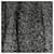 Autre Marque Falda de tweed con espiga MSGM Negro - vista 3