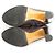 Autre Marque Stivaletti corti in shearling Bruno Magli Marrone - vista 5