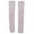 Chanel Gants roses et gris avec strass Pink  - view 2