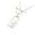 Hermès Collier Hermes Amulette Cadena 925 Silver Argenté  - vue 3
