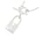 Hermès Collier Hermes Amulette Cadena 925 Silver Argenté  - vue 4