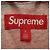 Veste Supreme CREST COACHES Rouge - vue 4