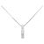 Autre Marque Collana di Diamanti PT900 PT850 Argento