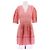 Vestido de algodón rosa Alberta Ferretti