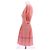 Vestido de algodón rosa Alberta Ferretti - vista 4