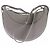 Polène Borsa a tracolla in pelle Numéro Dix Grigio