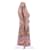 Zimmermann Kleid Botanica Chevron Pink  - Ansicht 3