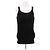 Top de tirantes negro de algodón Gucci