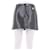 Falda Courreges de algodón gris