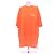 Balenciaga Camiseta naranja fluorescente oversize