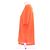 Balenciaga Camiseta naranja fluorescente oversize - vista 3