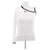 Courreges Top blanco asimétrico
