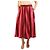 Zimmermann Midi-Rock aus Seide mit Chevron-Print in Rosa und Burgund - Größe UK 12 Pink