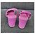 Chanel Décolleté slingback in velluto a coste rosa - vista 9