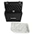 Timeless Chanel Classic Flap Medium Borsa Pelle Caviar Nera Nero