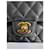Timeless Chanel Classic Flap Medium Borsa Pelle Caviar Nera Nero - vista 4