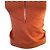 Top de punto plisado naranja Gianni Versace - vista 3