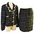 Timeless Conjunto de saia e casaco em tweed preto e branco Chanel - vista 12