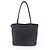 Borsa Tote Prada Tessuto Nylon Triangle Logo Nero - vista 3